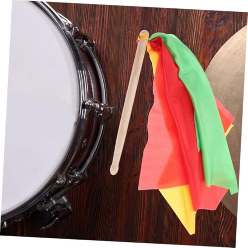 Abaodam Boys and Girls Rhythmic Gymnastics Drumsticks Wooden Twirler Wand Stick Artistic Scarves for Dance miniatura 5