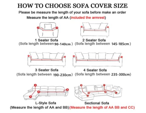 Pokrowiec na sofę ze spandeksu, zmywalny, odporny na zarysowania, ochraniacz na narożnik, nowoczesny, uniwersalny krój, elastyczny pokrowiec na meble dla 1-osobowej, stylowy, przyjazny dla zwierząt