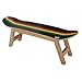 Skateboard Diseño Rasta Taburete Asiento Original de Madera Monopatin. Impresión Digital HD.