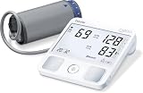 Beurer BM 93 Misuratore di Pressione Bluetooth con Funzione ECG, Rileva Fibrillazioni Atriali ed Extrasistoli in 30 secondi