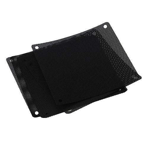 KICHOUSE Fan Guard Cover Computer Chassis Fan Mesh PVC Material 120x120mm Black