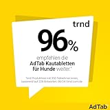 AdTab Kombi-Set: Zecken- & Flohschutz für 2 Hunde in verschiedenen Größen (11-22 kg & 22-45 kg), 2 Packungen mit je 3 Kautabletten, einfach zu verabreichen & schmackhaft