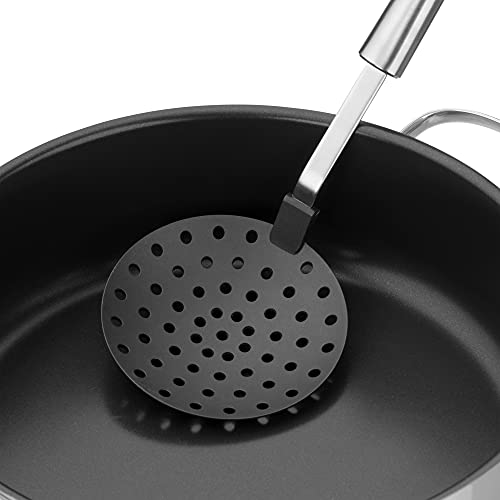 Silit Classic Line schuimlepel, 33 cm, schuimspaan, kunststof lap, roestvrij staal, hittebestendig, ideaal voor gecoate… - Image 6