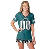 FOCO Philadelphia Eagles NFL Womens Gameday Ready Pajama Set - S