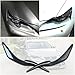 Real Carbon Fiber Eye Lid Brow Eyelid Headlight Cover for Lexus IS III IS200t IS250 IS300 IS300h IS350 2013 2014 2015 2016