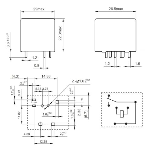 Relé de 7 pines 4120-CZ de 24V soluciona fallos eléctricos de 30A 2