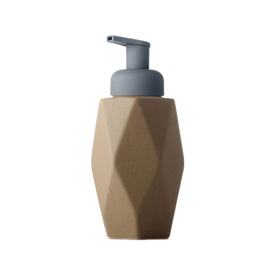Dispenser di sapone - liquido, Accessori bagno, bianco, lucida(Brown)
