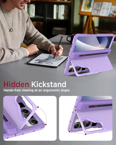 Funda Samsung Z Fold 6 de cuerpo completo antishock con protector de pantalla integrado 3