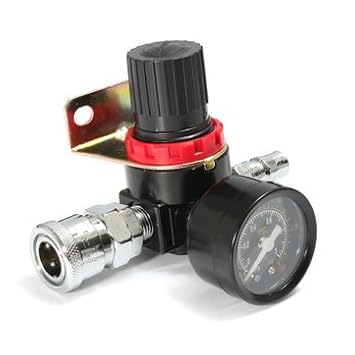 Ar2000 Air Control Compressor Pressure Relief Regulator Valve with Gauge Hose