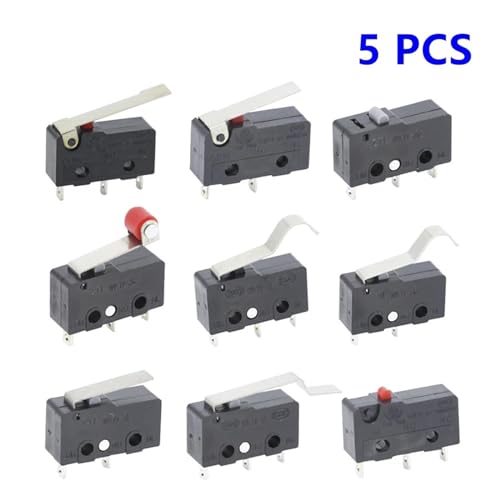 Micro-interrupteur fin de course SPDT 5A 250V bornes PCB micro-interrupteurs pression