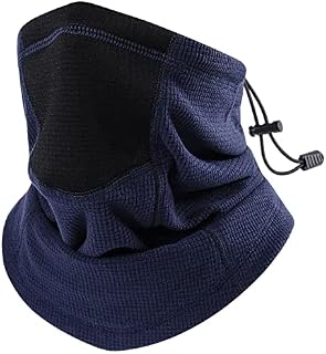 GRNSHTS Neck Warmer Snoods for Men Women, Winter Fleece Tube Neck Gaiter for Cold Weather Face Scarf Mask Headwear for Outdoor Sports Cycling Motocycle