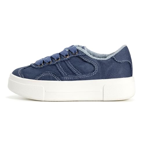 Image of Sundays Girls Sneakers Non-Slip Canvas Girls Shoes Comfort Kids Footwear