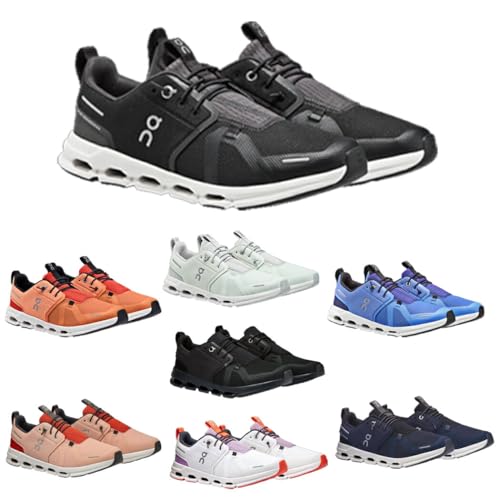 On Kids Unisex Child Cloud Sky (Big Sneaker, Midnight/Black, 36...