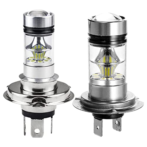 2 Pcs Luzes de nevoeiro do carro,Lâmpadas para faróis LED H7 - Lâmpada de nevoeiro, luz de nevoeiro