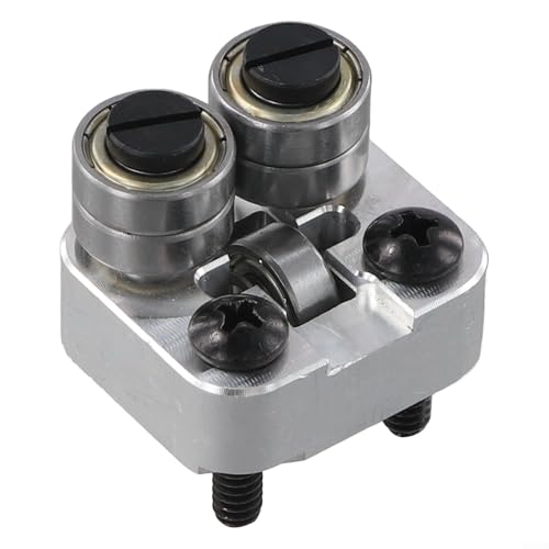 Eawfgtuw Kit de rouleau de guidage arrière en métal pour scie à ruban, composant de scie à ruban en métal, guide de rouleau de scie à ruban, compatible avec scie à ruban à coupe profonde, accessoires