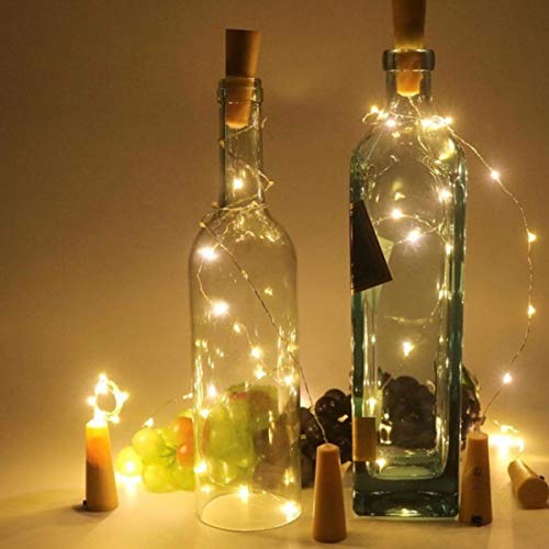 Fio Luz de Fada - Rolha com Luz para Garrafa - Led