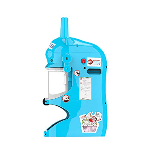 LIU UK Ice Crusher Elektrische Schneemaschine Eiscrusher Schneekegelmaschine Vollautomatische Einstellbare Sandeismaschine FüR Den Privaten Und Kommerziellen Gebrauch Cover