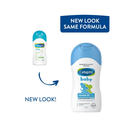 Image of Cetaphil Baby Daily Lotion, 400ml, Baby Shampoo and Wash, 230 ml, Shampoo-200 ml, and Massage Oil-200 ml (Pack of 4) - Combo