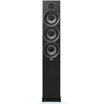 ELAC Debut F6.2 2.0 Standing Speaker for Music Playback via Stereo System 5.1 Surround Sound System Excellent Sound and High Quality Design 3-Way Speaker