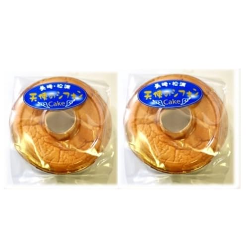 天使のシフォンケーキホール13cm プレーン2個セット