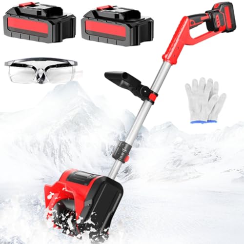Pelle à neige électrique pour déblayer vos ruelles sans effort ni mal de dos