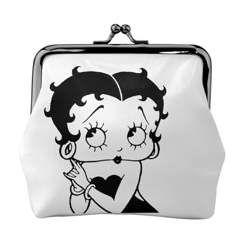 小銭入れ ベティちゃん がま口財布 レディース Puレザー コインケース ミニ財布 小物入れ コンパクト かわいい カード お札 診察券収納