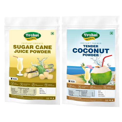 Yeshvi Sugarcane & Coconut Water Powder Combo 200g