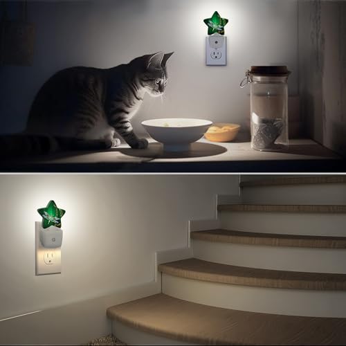 Image of Mystical Dragonfly Night Light,Dusk to Dawn Smart Sensor NightLight for Bedroom Bathroom Kitchen Hallway Stairs Hallway,Plug-in, Energy Efficient Decor Desk Lamp Gifts