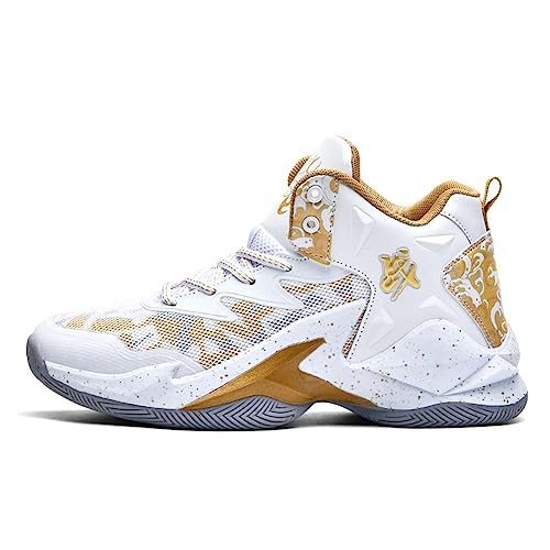 VAXAV Unisex High Top Basketball Shoes Outdoor Sports Sneakers Athletic Running Tennis Shoes2