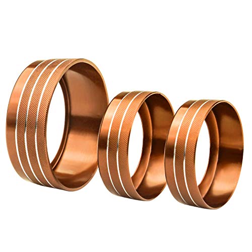 Boutons de climatisation en alliage orange pour rénover la console de Challenger - 4