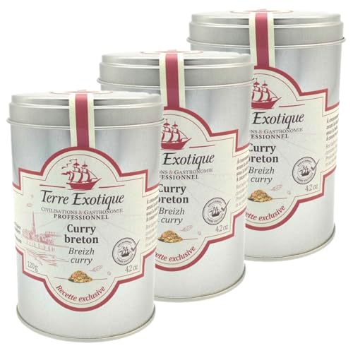 Lot 3x Curry breton - Boîte 120g