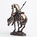 Veronese Design 7 5/8 Inch The End of Trail Native American Resin Sculpture Cold Cast Bronze Finish