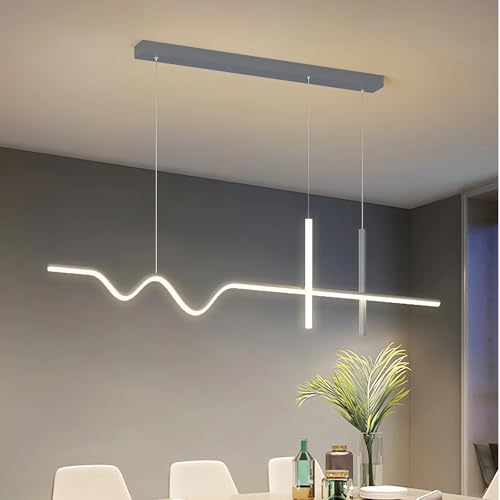 Lampe suspendue LED design linéaire 100 cm MOCHAMIK