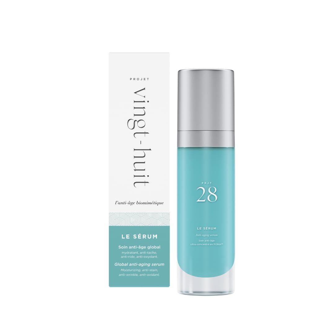 • Le Sérum • Soin Anti-Âge Éclat du teint • Actif Breveté Régénération Cellulaire RGNA28 • Flacon 30ml • 98,7% d'ingrédients d'origine naturelle • Fabriqué en France