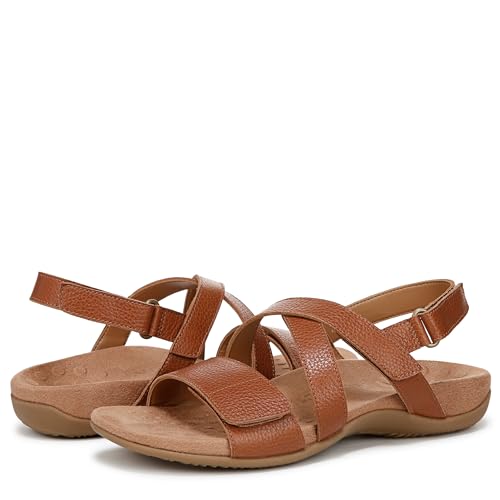 Vionic Raya Slingback Sandals Tan Leather 8.5 M by Vionic - Used condition - Image 6