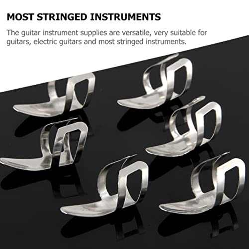 SUPVOX 6Pcs Médiators pour Guitare en Acier 6Pcs Médiators Réglables pour Guitare Banjos Et Autres Instruments - Les Beatles, Paul McCartney, John Lennon, RIngo Starr, George Harrison SUPVOX 6Pcs Médiators pour Guitare en Acier 6Pcs Médiators Réglables pour Guitare Banjos Et Autres Instruments – Image 8