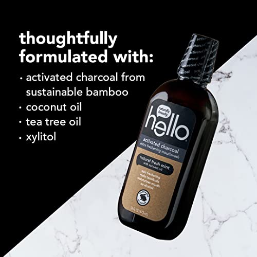 Hello 1527 Activated Charcoal Extra Freshening Mouthwash thumb #3