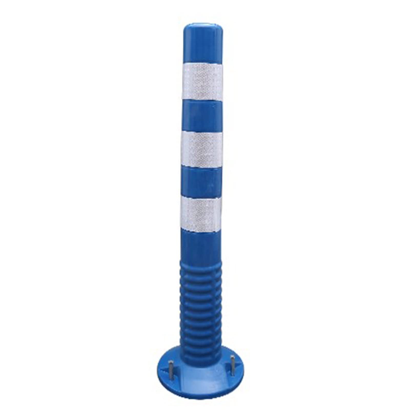 Conos/ Poste señalizacion trafico, Alto Conos De Carretera Reflectantes Negro Naranja Azul Verde Amarillo, 1 2 4 Paquete Conos De Aparcamiento Flexibles Para La Formación De Conductores ( Color : #6 ,