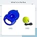 Homaisson 8 Pcs Tennis Trainer Set with Rebound Ball and String, Solo Tennis Trainer with 7 Yellow Tennis Balls, High Rebound, Quality Ideal for Solo Practice, Indoor and Outdoor Use
