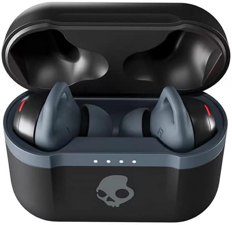 Skullcandy Indy True Wireless in-Ear Headphone Earbuds with Charging Case (Renewed) (Indy ANC Fuel, Black)