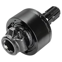 PTO Overrun Clutch, Quick Release Tractor PTO Clutch Over Running Coupler 6 Spline 1 3/8", Tractor Shaft Link Quick Connect Slip Coupler for Ford John Deere Massey Ferguson Holland Kubota
