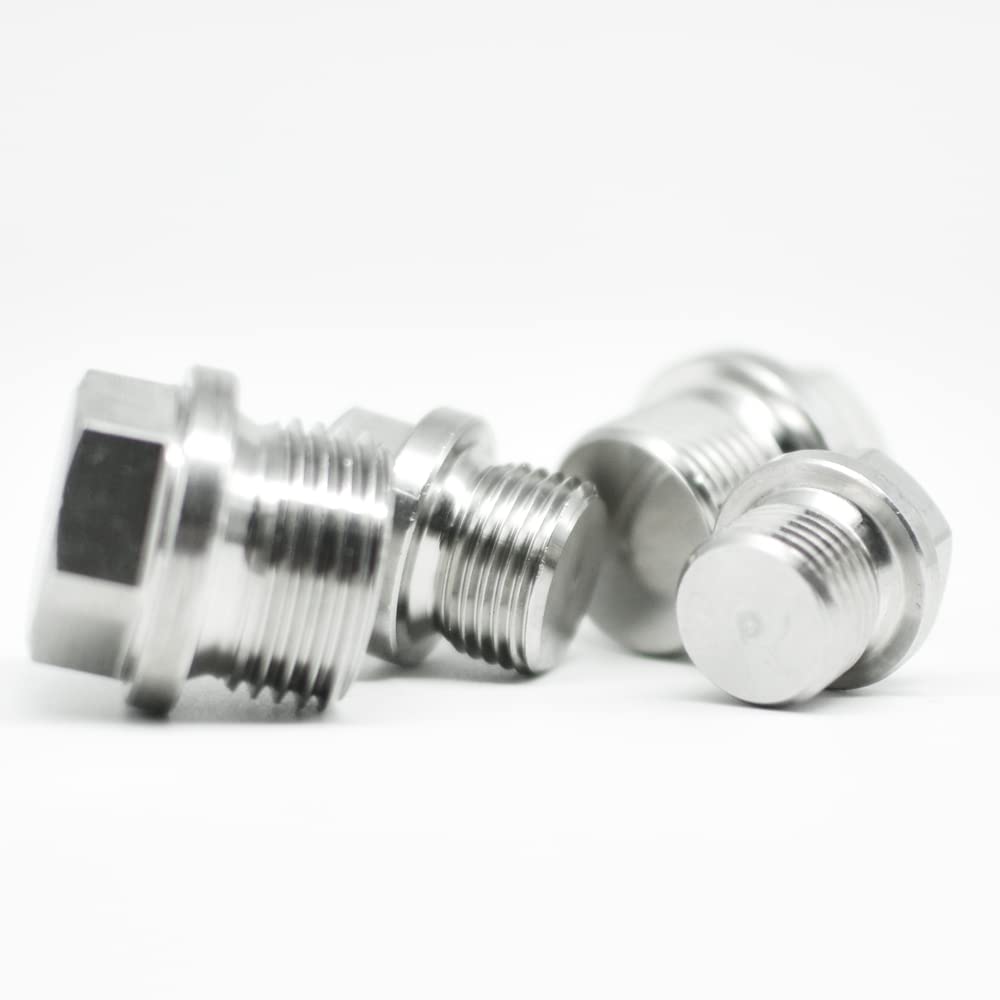 Tappo di chiusura for tubo, M8 M10 M12 M14 M16 M18 M20 M22 M24 M27 M30 Filettatura maschio metrica Testa esagonale in acciaio inossidabile 304 Tappo for raccordo for tubo Connettore(M30x1.5)