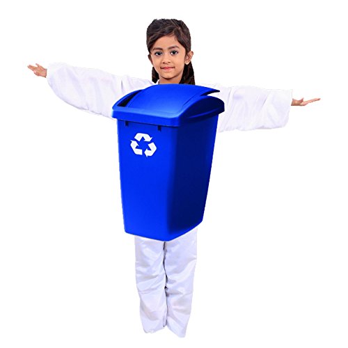 Fancy Steps Social Message Hygiene Dustbin Trash Bin Fancy Dress