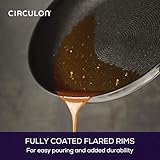 Circulon Scratch Defense Stainless Steel Frying Pan with Lid: 32cm Extreme Non Stick Frying Pan, Induction and All Hob Suitable - Image 8