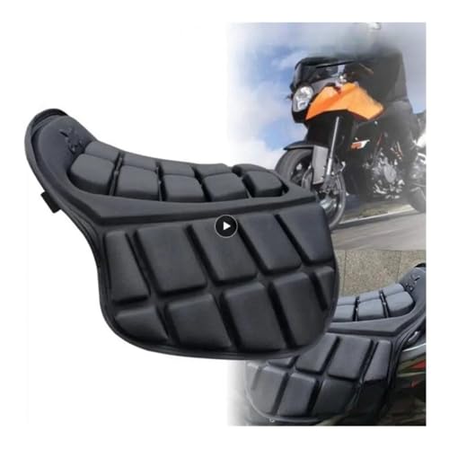 Coussin moto confortable housse de siège décompression d'absorption chocs - 2