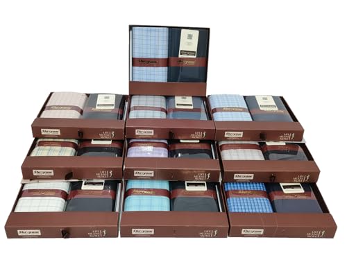 Image of Unstitched Plain Shirt and Trouser Fabric Combo Gift set - Cotton Blend Material - 2.25m Shirt Cloth - 1.20m Pant Cloth