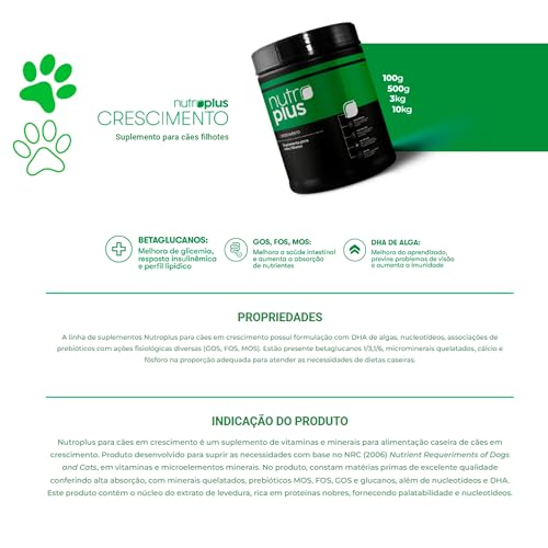 Suplemento Nutroplus Crescimento 100gr