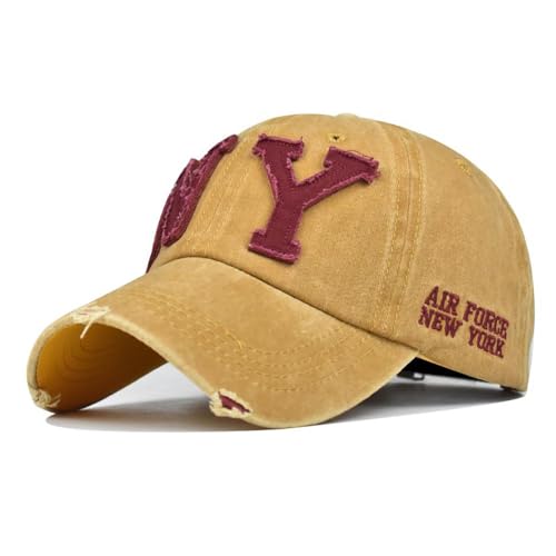 Gorra de algodón con bordado clásico unisex