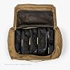 Tactical Baby Gear Tactical Duffle Bag Hospital & Weekender Diaper Bag for Men with Patch Panel, Backpack or Shoulder Strap Carry, Spacious Storage (Coyote Brown)