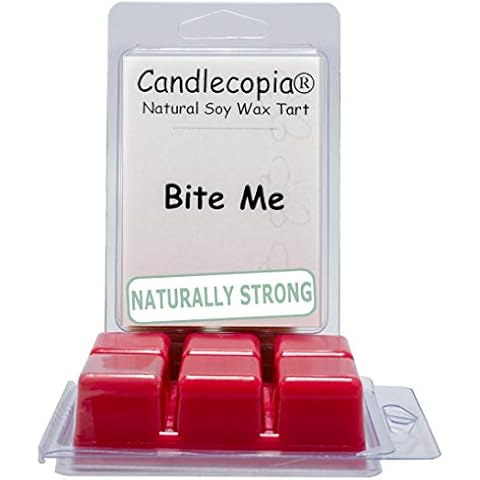 Candlecopia Bite Me Strongly Scented Hand Poured Vegan Wax Melts, 12 Scented Wax Cubes, 6.4 Ounces in 2 x 6-Packs Cover